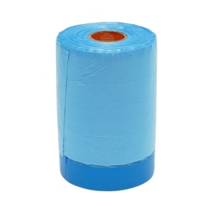 Folie protectie vopsit si zugravit cu banda adeziva albastra 550mm x 25m HighPower, AAA134 - Img 6