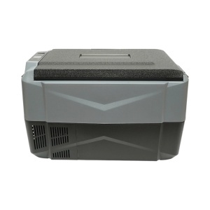 Frigider auto 35L cu compresor 12V-24V-220V, 60W, afisaj LCD, zona dubla de racire, USB 630x390x390mm, BK99976 - Img 6