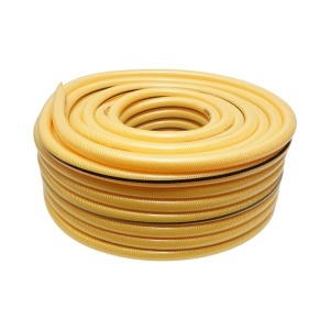 Furtun gradina PVC 3/4 inch (19mm) cu insertie textila impletita 50m/rola Crownman, CROWNMAN, DISUF72