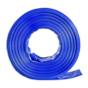 Furtun plat, siliconat pentru irigat din PVC 2 toli lungime 20m, Cod: BK90869, Brand: BRECKNER GERMANY - Img 4
