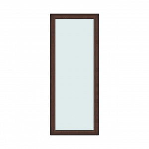 Iluminator 80x200cm, 1 canat, maro, nuc, fix, Klass, 7cm, 6 camere