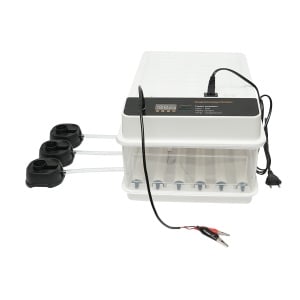Incubator automat 30 oua 50W, 12V-220V, rotire automata, control temperatura, umiditate, afisaj electronic, Cod: DISPM82 - Img 1