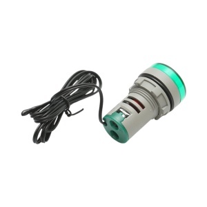 Indicator digital temperatura cu sonda LED verde 220V/380V AC Ø 22mm Breckner Germany, BRECKNER GERMANY, BK76668 - Img 4