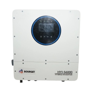 Invertor solar hibrid 6kW, 48V, 135A MPPT, monofazic, ON/OFF-GRID, conexiune in paralel, sistem trifazic optional IP65 Bourget, BOURGET, 93RG563
