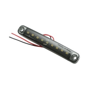 Lampa gabarit laterala slim LED 12-24V alb fumuriu 100x15x10mm FR0176 , Cod: BK98688, BRECKNER GERMANY - Img 2