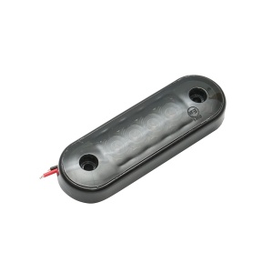 Lampa laterala gabarit slim LED 12-24V, galben-fumuriu 83x27mm, Cod: BK79664, Brand: BRECKNER GERMANY - Img 3