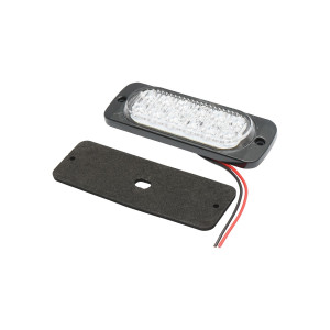 Lampa laterala stroboscopica led alba 115mm 12-24V FR1278W, Cod: BK69507, Brand: BRECKNER GERMANY - Img 2
