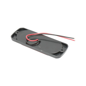 Lampa laterala stroboscopica led rosie 115mm 12-24V FR1278R, Cod: BK69506, Brand: BRECKNER GERMANY - Img 3