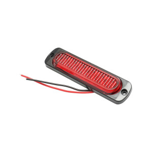 Lampa LED gabarit laterala LED rosie 12-24V FR0272R, Cod: BK69530, Brand: BRECKNER GERMANY - Img 2