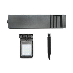 Lampa solara, 2W, de gradina, cu panou solar si baterie, 3.2V, 2200mah, IP66, Cod: BK78050 Echivalență: DISLK72, Breckner Germany - Img 2