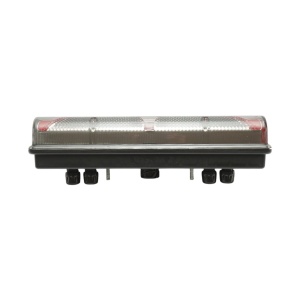 Lampa stop spate stanga LED camion 24V, 7 pini ASS2.1+4x2 cu iluminare numar 400x153x88mm, DISTX16 - Img 3