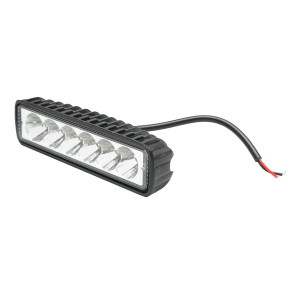 Lampa tip bara cu 6 LED-uri 10-60V 18W unghi radiere 60 de grade tip flood 160x43x42mm, Cod: BK69006F, Brand: BRECKNER GERMANY - Img 3