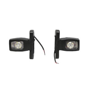 Lampi laterale de gabarit cu LED 12/24V, rosu-alb-galben, Cod: BK69450, Brand: BRECKNER GERMANY - Img 1