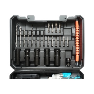 Masina de insurubat cu impact 1/2 inch, 2 acumulatori 21V, 3Ah Li-ion, LED, brushless, cuplu 400Nm, tubulare, burghie, biti 31 piese Breckner Germany, BRECKNER GERMANY, DISUT09 - Img 5