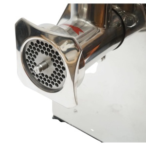 Masina de tocat carne electrica inox 2000W, 220V, capacitate 250 kg/h, adaptor carnati, 1 sita si 1 cutit incluse 410x240x450mm, DISVG64 - Img 8