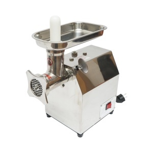 Masina de tocat carne electrica inox + otel 1200W, 220V, capacitate 100 kg/h, adaptor carnati, 1 sita si 1 cutit incluse 340x185x365mm, DISVG62 - Img 5