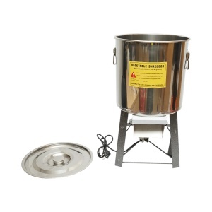 Moara electrica resturi vegetale si nutret 2.2kW, 220V, cuva inox 10L, 4 cutite incluse, DISUS66 - Img 3