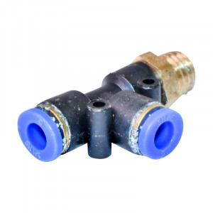 Mufa rapida T plastic si surub metalic fi 6x6 cu M12, Cod: DISVA69, Brand: BRECKNER GERMANY - Img 2