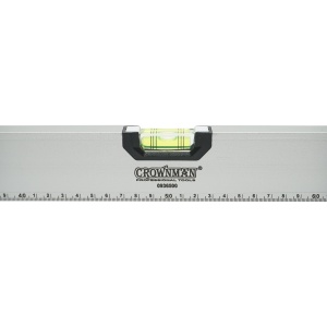 Nivela aluminiu magnetica 1000mm, 3 bule de nivel, rigla gradata 0-100cm , Cod: DISPT54 , Brand: CROWNMAN - Img 4