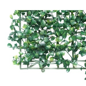 Panou gard viu artificial verde decorativ cu frunze mici 40x60x3cm, BK99235 - Img 6
