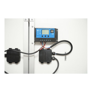 Panou solar 120W fotovoltaic monocristalin tip valiza cu regulator de tensiune 12/24V 20Ah 2 USB-uri, Cod: BK87478, Brand: BRECKNER GERMANY - Img 6