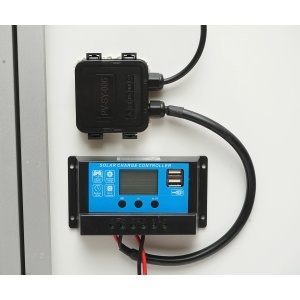 Panou solar 240W portabil fotovoltaic monocristalin tip valiza cu regulator tensiune 12/24V, 20Ah 2xUSB Breckner Germany, DISDW50 - Img 9