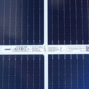 Panou solar bifacial LONGi 445W fotovoltaic, monocristalin 1762x1134x30mm, LONGI, BK77842 - Img 5