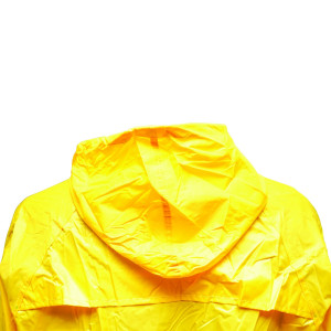 Pelerina cu gluga impermeabila XXL din poliester cu membrana PVC fante de aerisire, 2 buzunare si fermoar galben, Cod: BK77401, Breckner Germany - Img 4