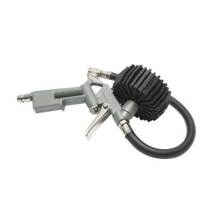 Pistol umflat roti profesional cu furtun 340mm si manometru mecanic 0-16 bar , Cod: BK76154 - Img 3