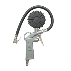 Pistol umflat roti profesional cu furtun 350mm si manometru mecanic 0-16 bar, Cod: BK76152 - Img 2