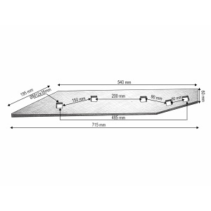 Plaz lung plug Rabewerk stanga/dreapta cod OEM 27011400, DISPZ15 - Img 3