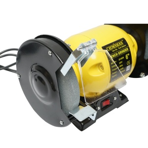 Polizor de banc 250W, 220V disc abraziv 150x16x12.7mm, viteza rotatie 2950rpm , Cod: DISPT58, Marca: CROWNMAN - Img 5