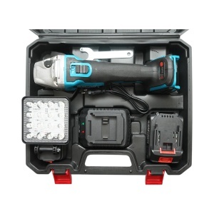 Polizor unghiular cu acumulator 18V, 4Ah Li-ion, disc 125mm, motor fara perii (brushless), proiector LED inclus Breckner Germany, BRECKNER GERMANY, BK88214 - Img 4