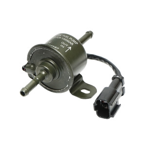 Pompa alimentare electrica universala 12V, L=130mm, fi 8mm pentru motorina/benzina OEM YK-3104, Cod: DISSR63, Brand: AUTOSPEED - Img 2
