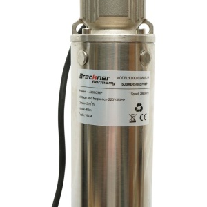 Pompa apa submersibila inox 1.5kW, 220V, D100mm, debit 5 m3/h, inaltime refulare 60m, 9 turbine ceramice, racire pe ulei, panou de control K90QJD2-60/9-1.5 Breckner Germany, DISVN33 - Img 7