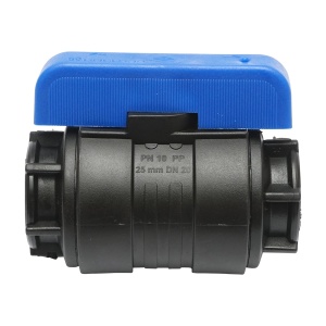 Robinet compresiune egal cu bila si filet interior D20x20mm PN10 pentru sisteme irigatii, Cod: DISLU62, Brand: Poelsan - Img 2