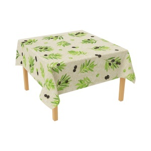 Rola fata de masa decorativa PVC 1.37x20m, grosime 0.18mm, textil 45 g/mp, model mediteranean Breckner Germany