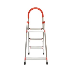 Scara aluminiu pliabila, 3 trepte antiderapante, inaltime 68cm, sarcina maxima 130Kg, DISTV01 - Img 5