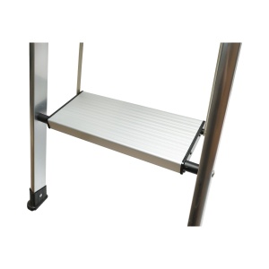 Scara aluminiu pliabila, 4 trepte antiderapante, sarcina maxima 150 Kg, inaltime 143cm , Cod: DISPN84, Marca: CROWNMAN - Img 7