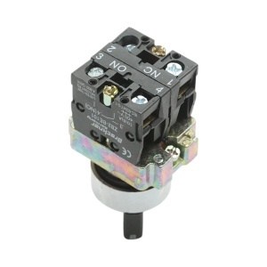 Selector 2 pozitii negru cu retinere 1NO+1NC, 400V/10A, LAY5-BD25C Breckner Germany, BRECKNER GERMANY, BK76442 - Img 4