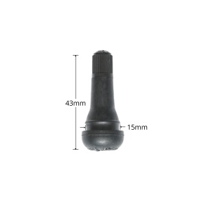 Set 100 valve roata tubeless EPDM cu insertie alama 43mm TR413, DISRP10