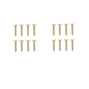 Set 2 balamale mobilier, ascunsa 75x49mm, zincat cu suruburi, Cod: DISLU08 - Img 4