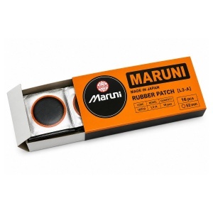 Set 25 petice vulcanizare rotunde 40mm + 1 tub adeziv Super Valcarn G 22ml pentru camere de aer M2-A Maruni made in Japan, DISVH76 - Img 4