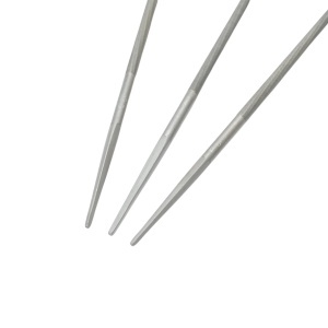Set 3 pile rotunde ascutit lant drujba 5x200mm 13/64 inch, BRECKNER GERMANY, BK98419 - Img 5