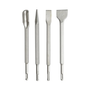Set 4 dalti beton SDS Plus 14x250mm lata, plata, ascutita si canal Breckner Germany, BRECKNER GERMANY, BK87086