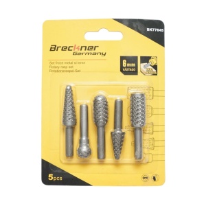 Set 5 freze 1/4 pentru lemn si metal Breckner Germany, BRECKNER GERMANY, BK77645