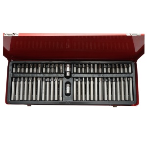 Set 54 piese imbus, biti torx, hex si spline, Cod: BK88729, Brand: BRECKNER GERMANY - Img 3