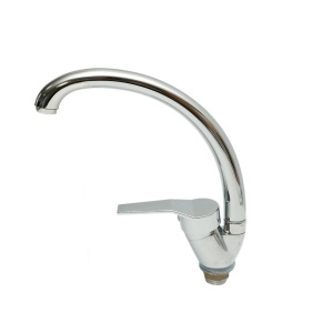 Set baterii baie si bucatarie 3 in 1, baterie cada cu para dus si furtun, baterie lavoar, baterie chiuveta bucatarie, monocomanda, crom lucios, aliaj zinc, furtunuri incluse, DISVM26 - Img 4