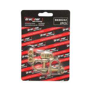 Set borne baterie din cupru cu strangere pe surub, Cod: BK80242, Brand: BRECKNER GERMANY - Img 4