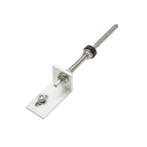 Set clema L pentru acoperis tabla cu bolt M10X200mm prinderi panou solar fotovoltaic, Cod: BK77786, Brand: BRECKNER GERMANY - Img 4